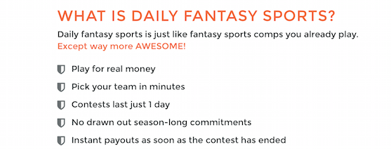 What is Daily Fantasy DFS