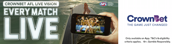 AFL Live Watch Online CrownBet