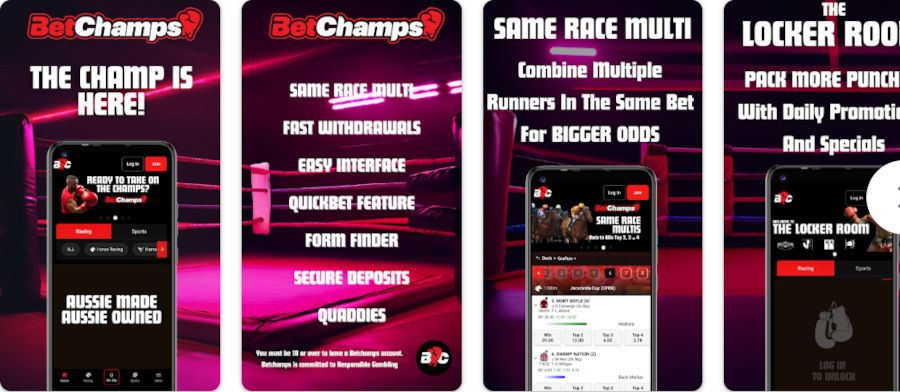 BetChamps mobile app