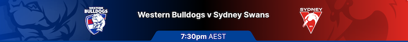 Bulldogs vs Swans