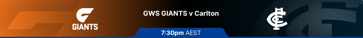 GWS vs Carlton