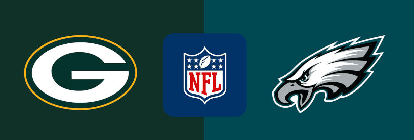 NFL Packers at Eagles tips