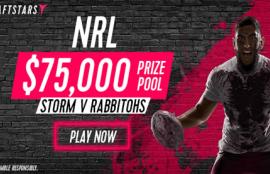 Draftstars NRL $75,000 Contest