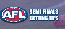 AFL Semi Finals Betting Tips