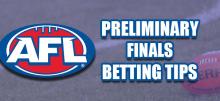 AFL Preliminary Final Betting Tips